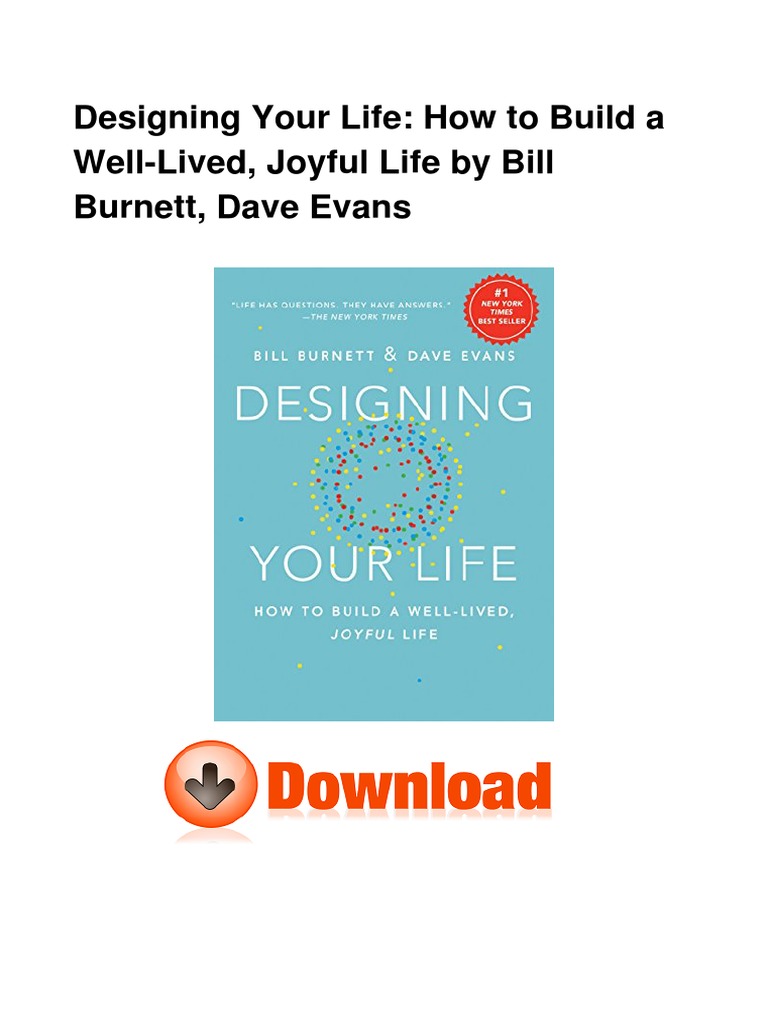 Designing Your Life: Free PDF Download | PDF | Self-Improvement | Lifestyle