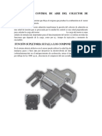 Solenoide de Control de Aire Del Colector de Admision