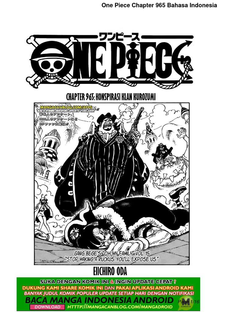 One Piece Chapter 965 Bahasa Indonesia Pdf