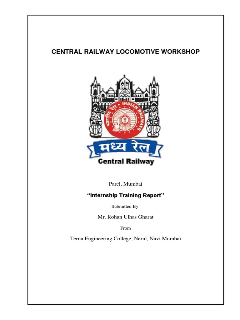 Central Railway Locomotive Workshop Report | PDF | Fuel Injection | Welding