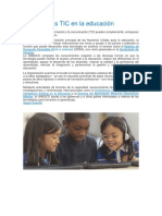 Las TIC en La Educación PDF