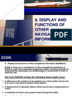X - Display and Funtions of Other Navigational Information