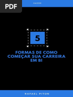 5 Formas de Como Comecar Sua Carreira Em BI