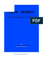 Ugur Mumcu Kazim Karabekir Anlatiyor PDF