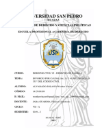 Monografía de Divorcio Por Causal Inc. 3) y 4) Del Artículo 333° Del Código Civil