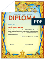 diploma laboriosidad