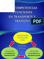Las Competencias y Funciones en Transporte y Tránsito (1) - Castiglioni