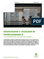 Informe Oxfam Desigualdad