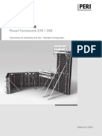 Peri Formwork or False Systems For Pier Construction