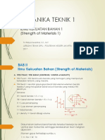 Mektek 1 - BAB 2 - Strength of Materials 1 PDF