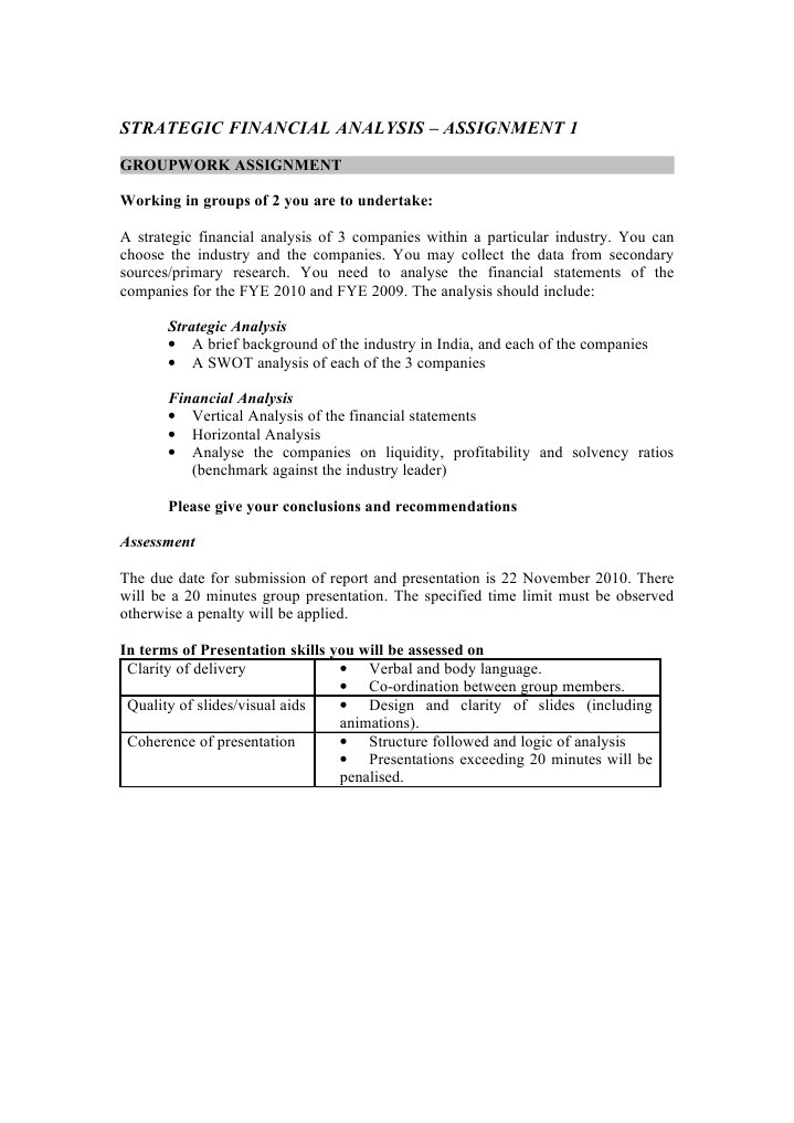 Strategic Financial Analysis Assignment | PDF | Business | Art