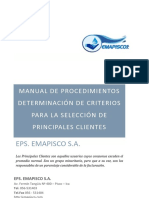 08. Manual de Procedimientos Criterios de Selección  Principales Clientes_1.pdf