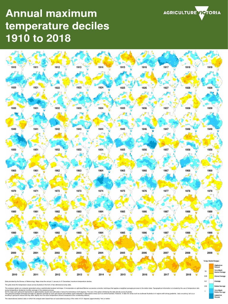 Temperature Pdf Map Data