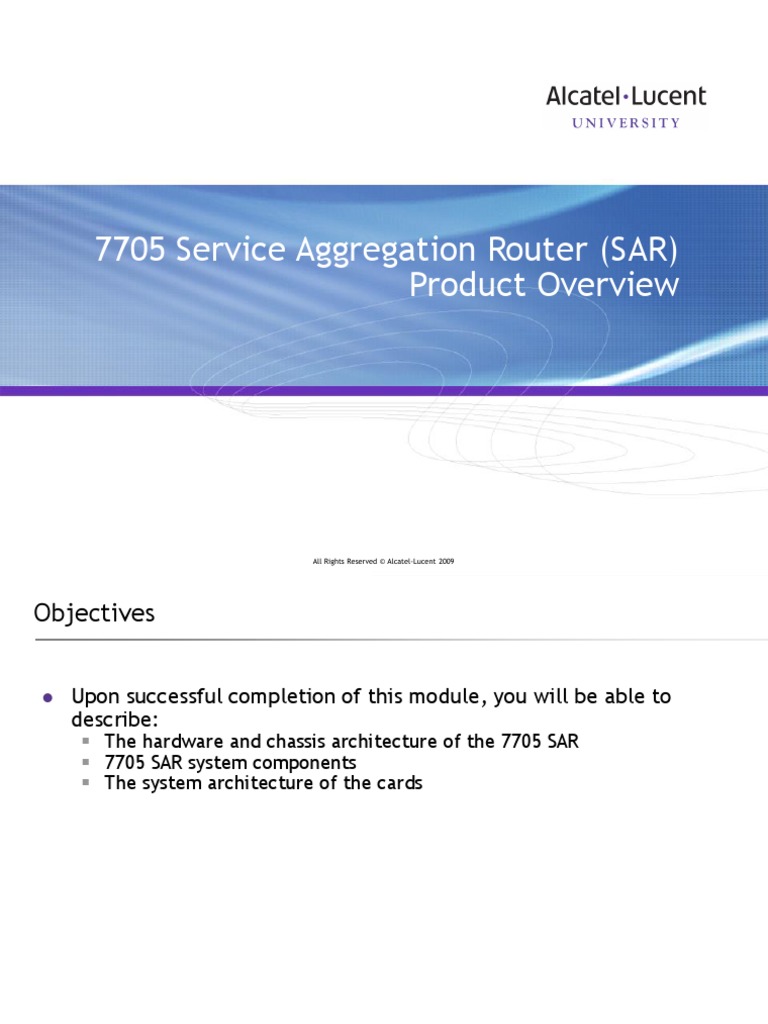 7705 Product Overview | PDF | Asynchronous Transfer Mode ...