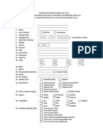 Formulir Pendaftaran KJP Plus 2019 PDF