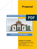 Proposal Tempat Wudu PDF