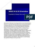 WRKX Orientation Presentation MakeUp PDF