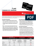 TI - Low-Power RF and Passive RF Devices PDF