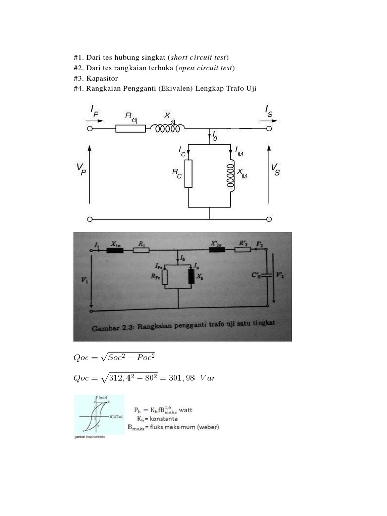 Rangkaian Ekivalen Transformator Docx