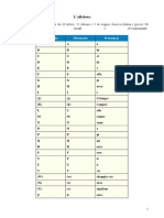 Corso Di Riallineamento Lingua Italiana Profssa Cossu Fonologia e Ortografia PDF