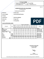 COA Shipment FFDC PDF