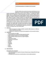 Aislamiento de Microorganismos en Alimentos Seco Salados