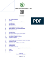 PAK - Pakistan Citizenship Act 1951 (EN)