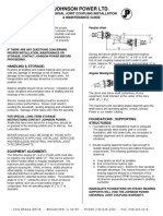 Johnson power universal joint installation guide