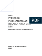 Handout Psikologi Perkembangan Belajar Anak Usia Dini