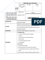 11.SPO PEMBERIAN OBAT INTRAVENA