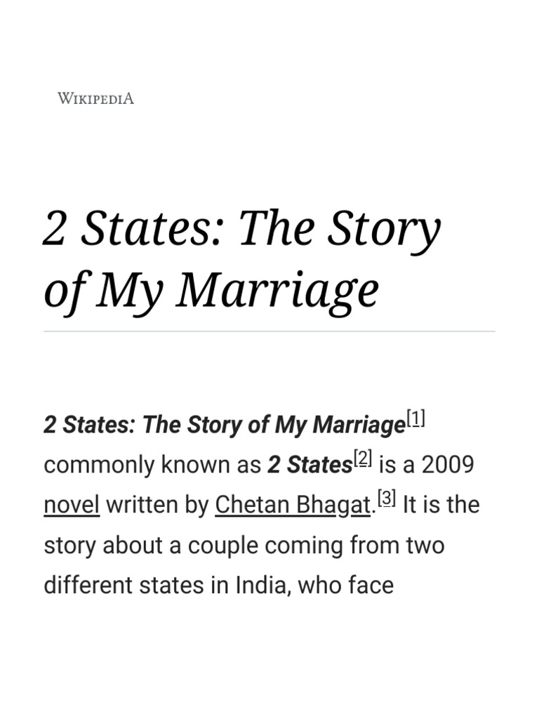 2 States PDF Cinema Of India Bollywood