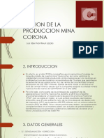 Gestion de La Produccion Mina Corona