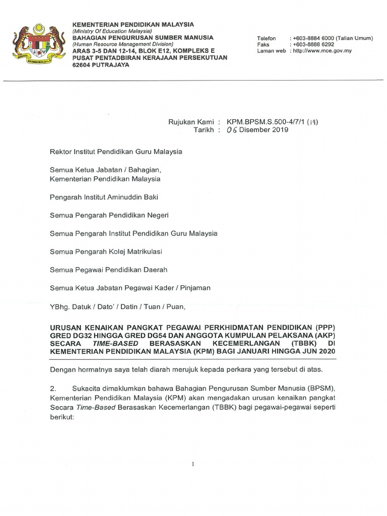 Surat Siaran Iklan TBBK Jan - Jun 2020  PDF