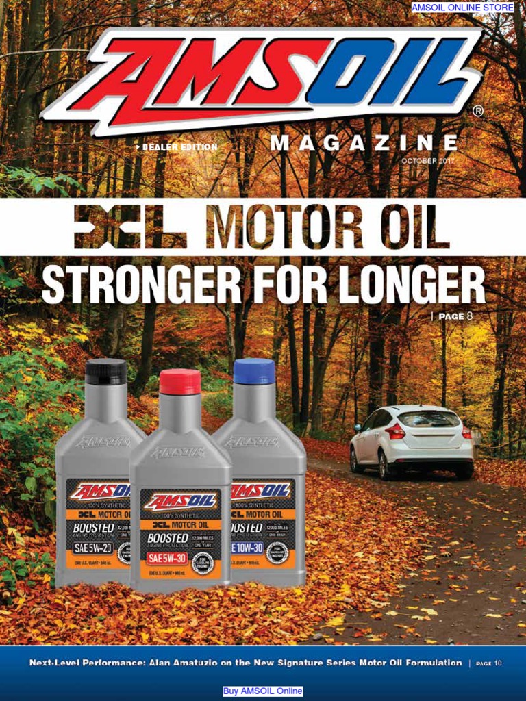October 2017 AMSOIL Dealer Edition | PDF | Motor Oil | Turbocharger