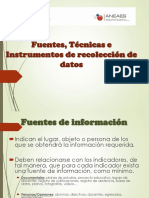 03 Fuentes, Tecnicas e Instrumentos de Recoleccion de Datos