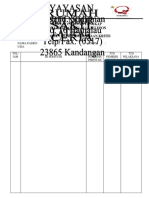 Formulir Catatan Lengkap (Kritis)