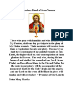 The Precious Blood of Jesus Novena