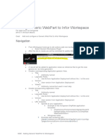 Adding Generic WebPart To Workspace