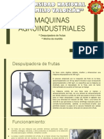 Maquinas Agroindustriales - Bravo Martel Joseph, Santiago Valqui Ivan
