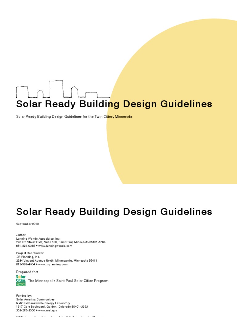 Solar Ready Building PDF | PDF | Photovoltaic System | Photovoltaics