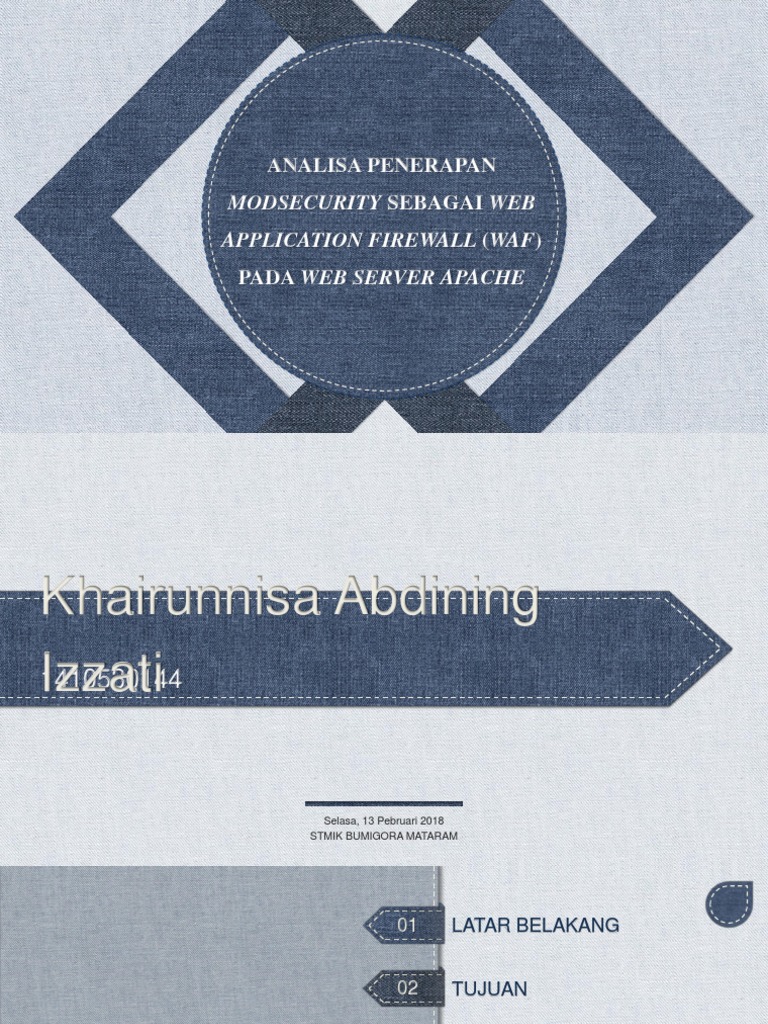 Analisis ModSecurity pada Apache WAF | PDF