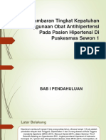 370244628 Gambaran Tingkat Kepatuhan Penggunaan Obat Antihipertensi Pada Pasien