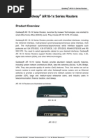 Quidway AR18-1x Series Routers