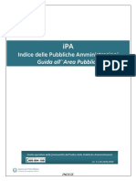 Guida IndicePA Area Pubblica