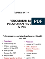 MI-4 Pencatatan Dan Pelaporan