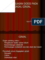 PENYESUAIAN DOSIS PADA PENYAKIT GINJAL.ppt