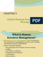 CHP 9 GLOBAL HUMAN RESOURCE MGMT