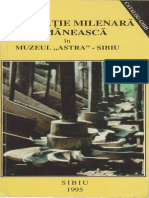 Civilizatie Milenara Romaneasca in Muzeul Astra 1996 PDF
