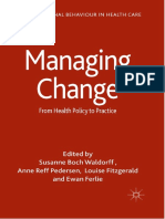 Managing Change - From Health Policy To Practice (Palgrave 2015) PDF