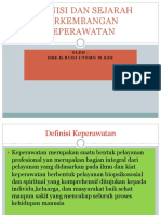 Sejarah Keperawatan